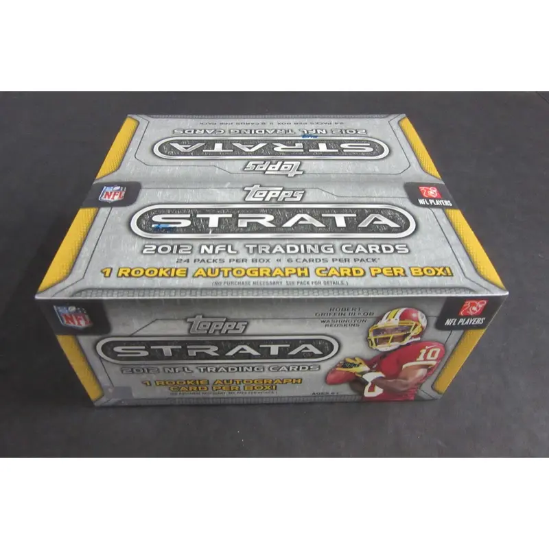 2012 Topps Strata Football Box (Retail)