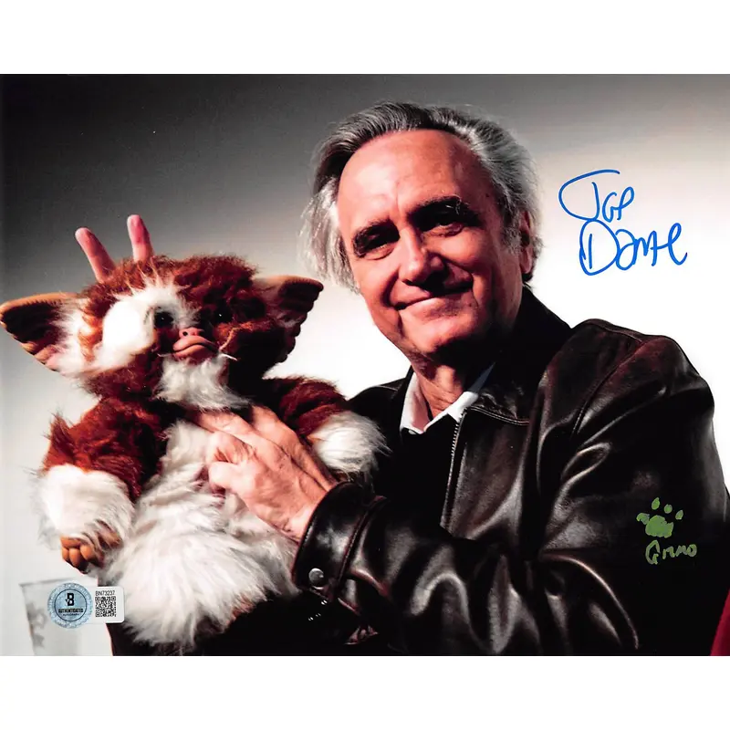 Joe Dante Gremlins "Gizmo" Authentic Signed 8x10 Horizontal Photo BAS 1