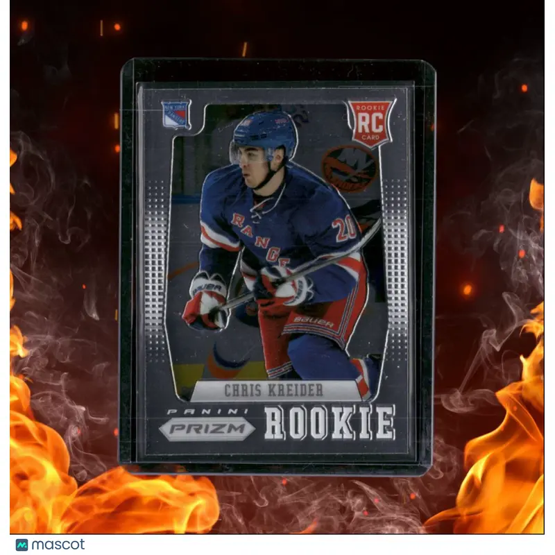 2012-13 Panini Rookie Anthology Prizm Chris Kreider Rookie #99