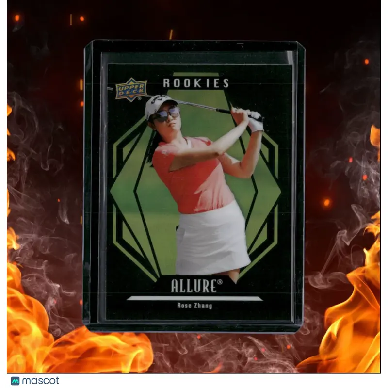 2024 Upper Deck Portfolio Rose Zhang Allure Black Rainbow Rookie #AR-RZ