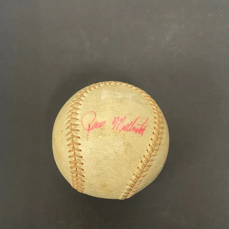 Garth Iorg & Rance Mulliniks signed Pacific Coast League Baseball PSA/DNA Autographed