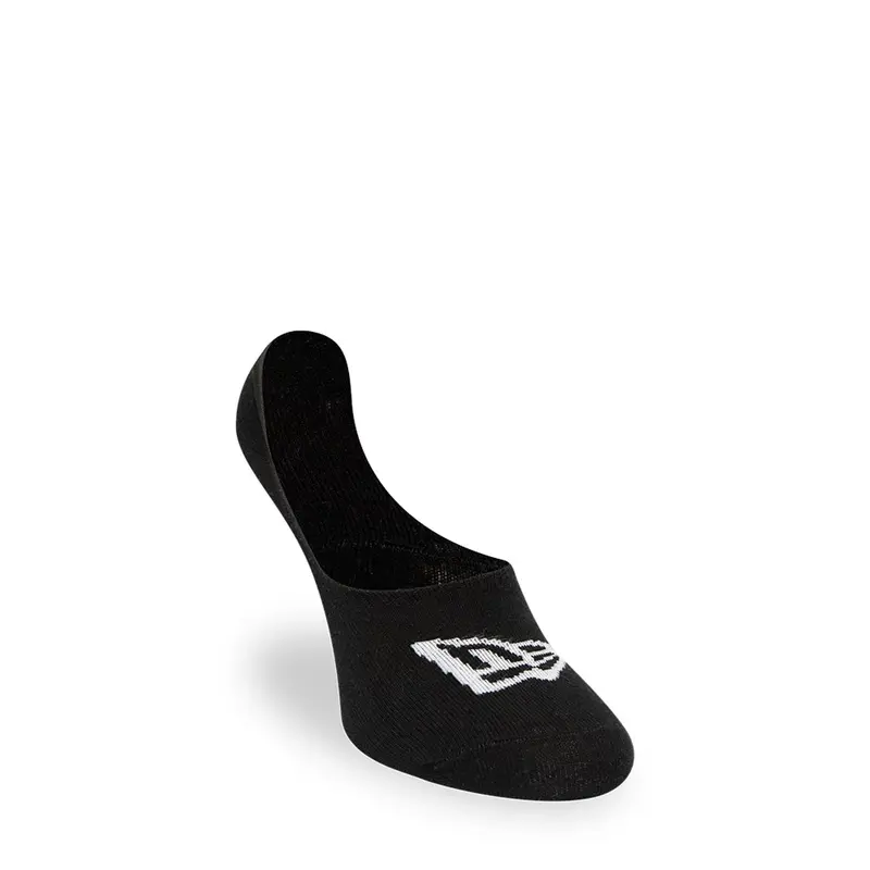 New Era Flag 3 Pack Invisible Black Socks