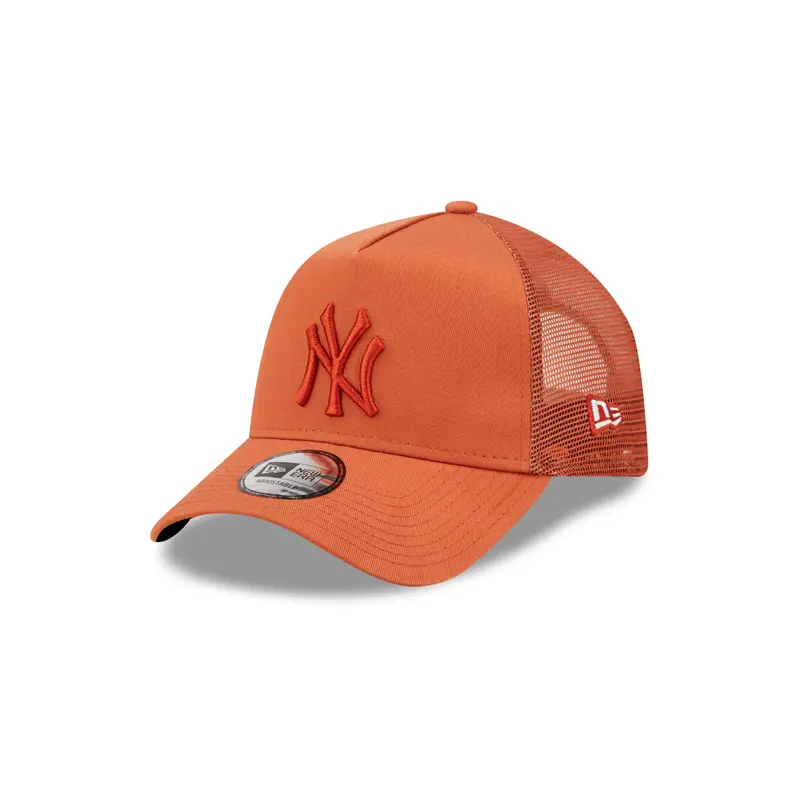 Tonal Mesh Trucker Cap New York Yankees - Rust