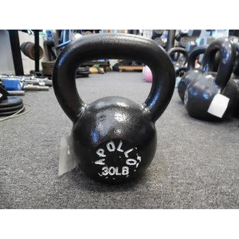New Apollo 30 lb Cast Iron Kettlebell