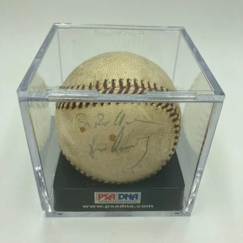 President John F. Kennedy Single Signed Baseball 1961 First Pitch JFK PSA DNA