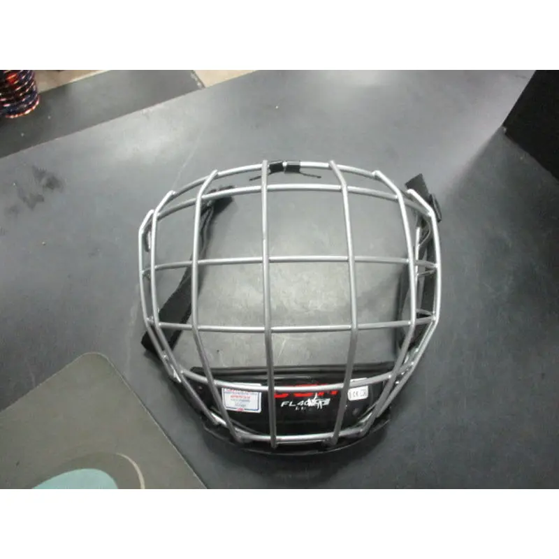 Used CCM FL40S Face Mask W/ Chin Strap