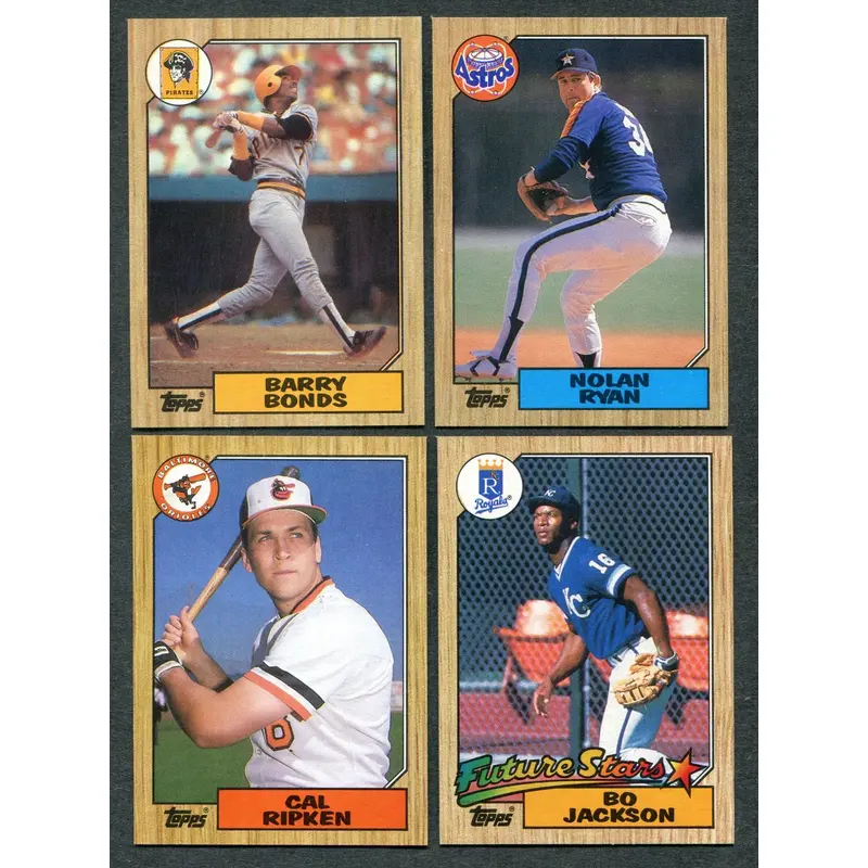 1987 Topps Baseball Complete Set NM/MT (792) (23-227)