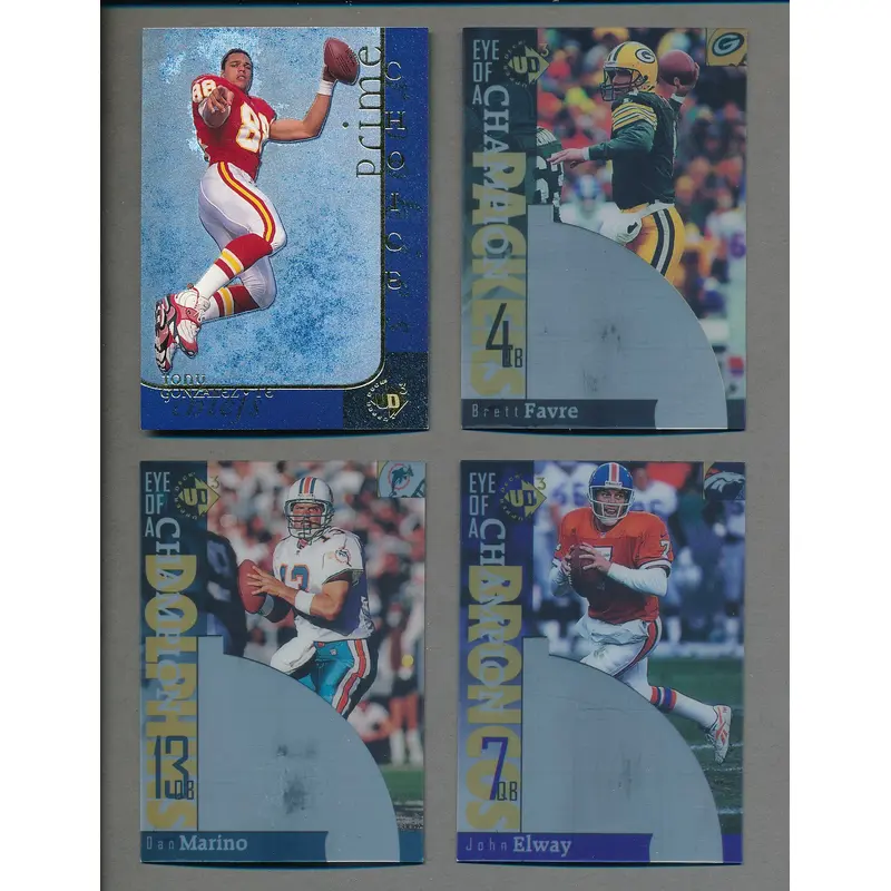 1997 Upper Deck UD3 Football Complete Set (90) NM/MT MT