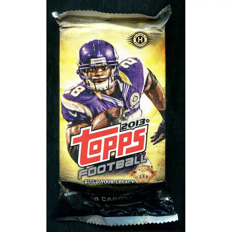 2013 Topps Football Unopened Jumbo Pack (Hobby) (50)