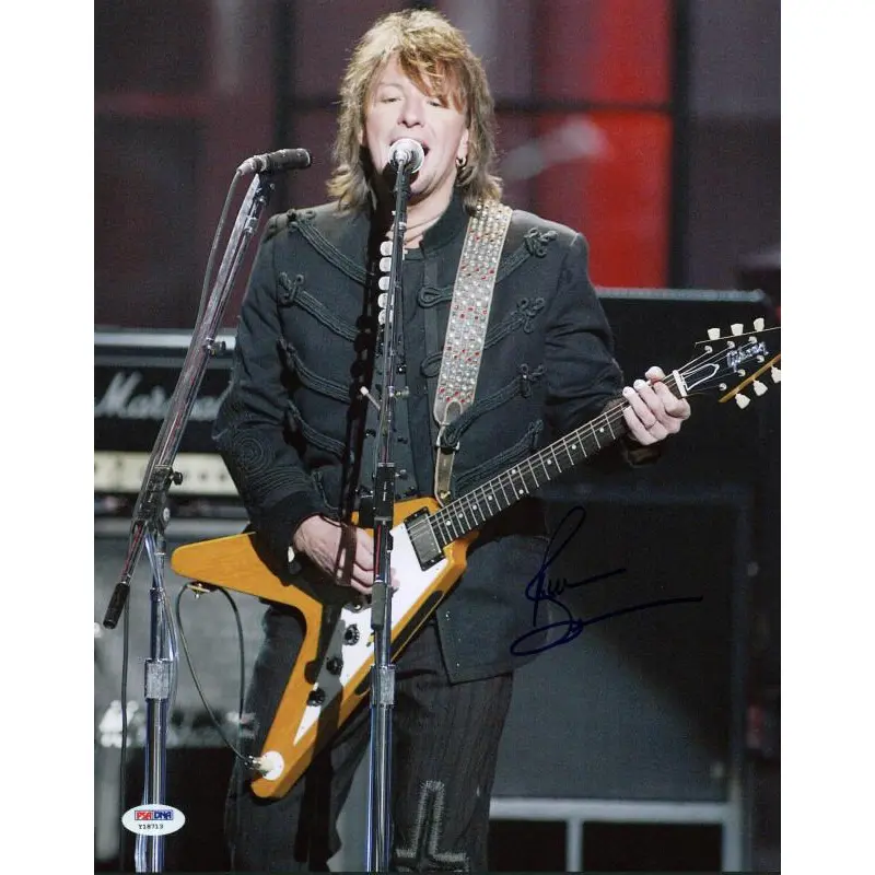 Richie Sambora Bon Jovi Signed Authentic 11X14 Photo Autographed PSA/DNA #Y18713