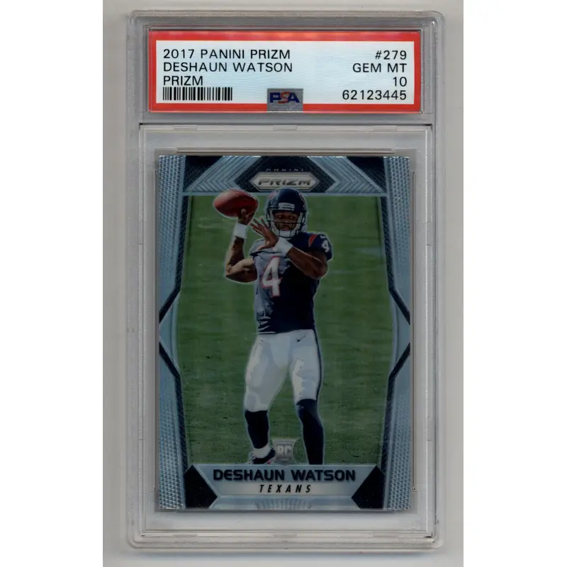 Deshaun Watson 2017 Prizm Prizm Silver #279 PSA 10 Gem Mint