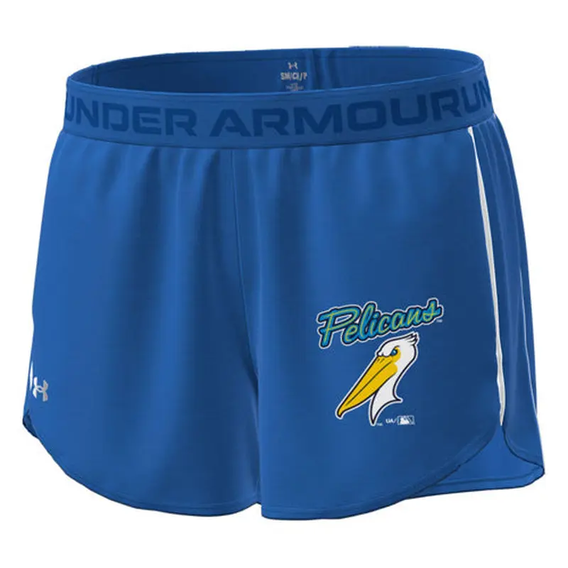 Myrtle Beach Pelicans Under Armour Ladies Royal Alternate Playup Short