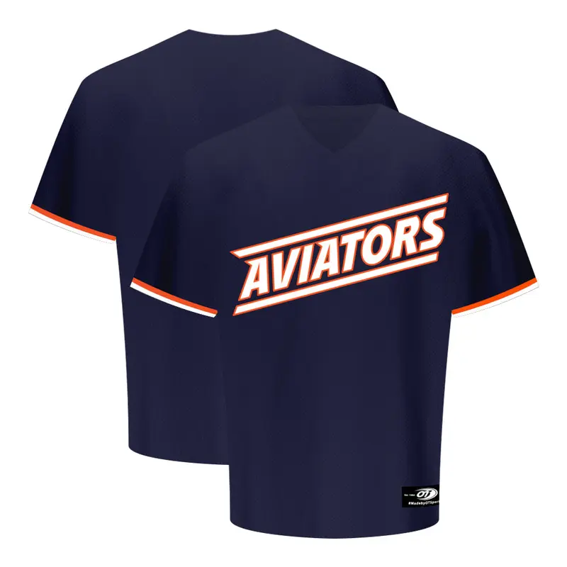 Toddlers' OT Sports Alternate Aviators Navy Replica Jersey