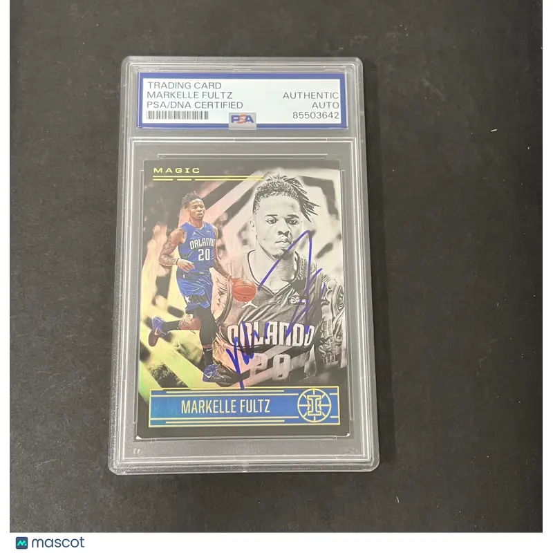 2020-21 Panini Illusions #142 Markelle Fultz signed card PSA Magic