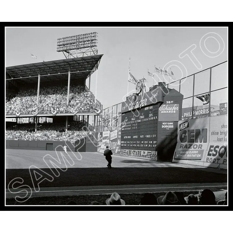 1956 Ebbets Field 8X10 Photo - Brooklyn Dodgers - 1071