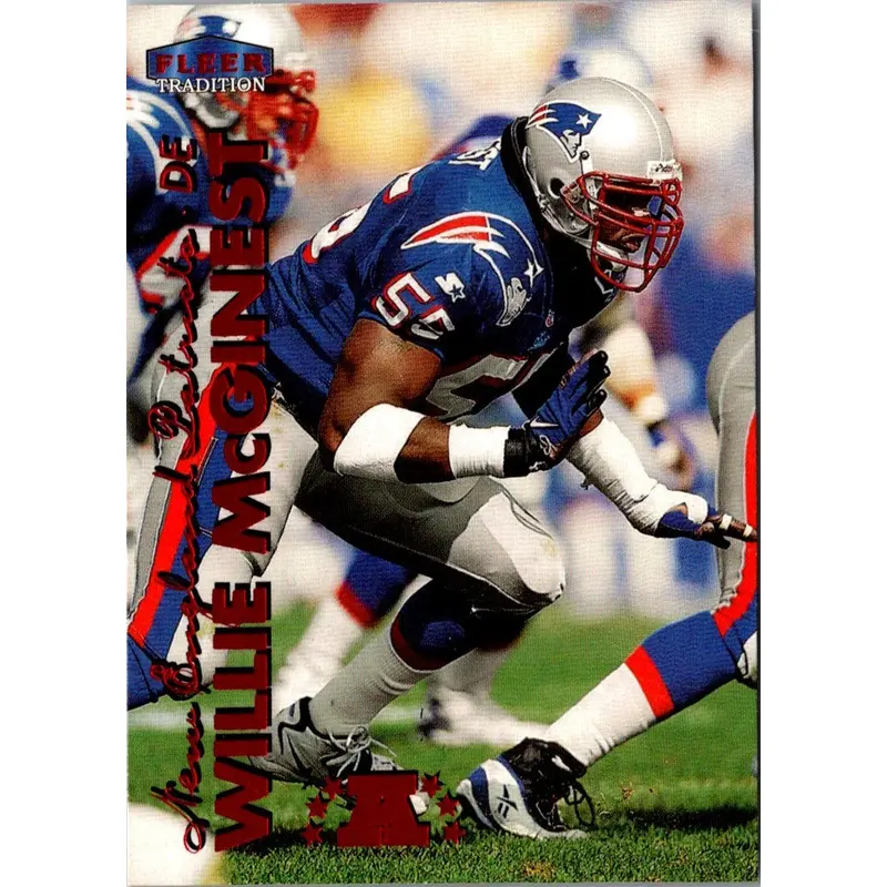 1999 Fleer Tradition Willie McGinest #182