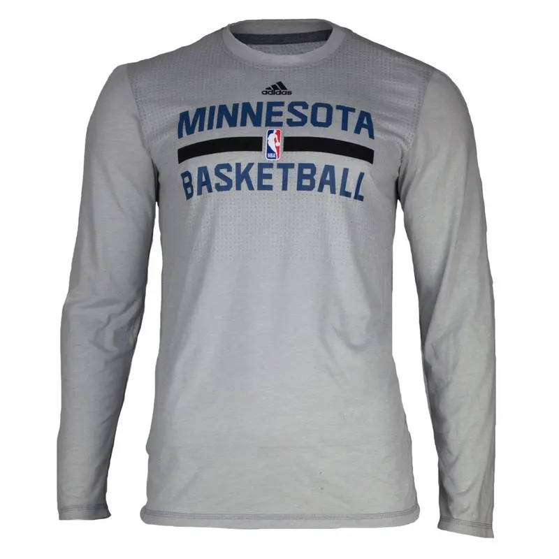 Minnesota Timberwolves - On Court Mens Long Sleeve Practice T Shirt