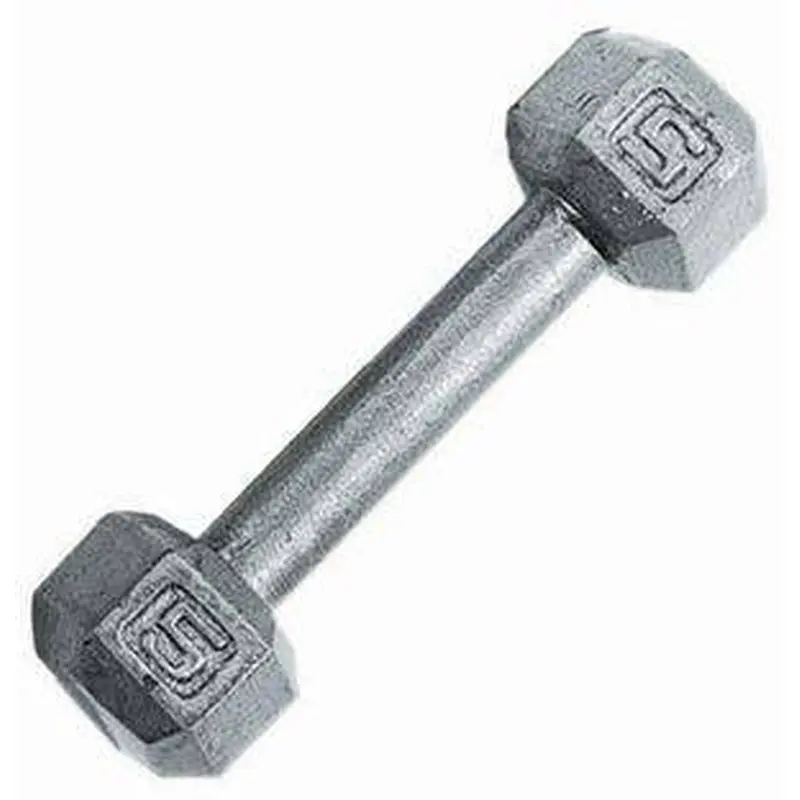 NEW Apollo Athletics 5lb Hex Dumbbell