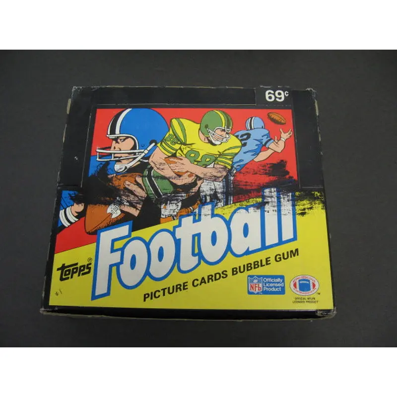 1987 Topps Football Unopened Cello Box w- Stars Box #2