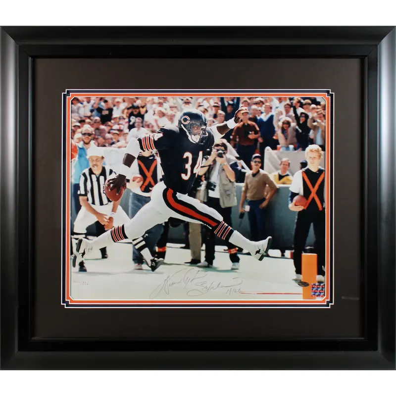 Bears Walter Payton "Sweetness, 16,726" Signed 16x20 Framed Photo LE #1633/1993