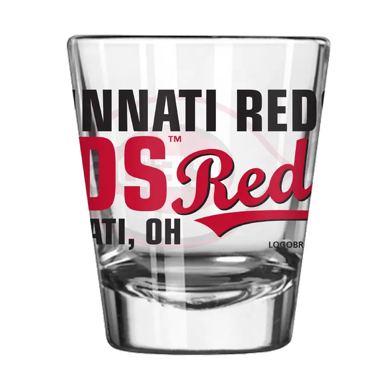 Cincinnati Reds 2oz Spirit Shot Glass