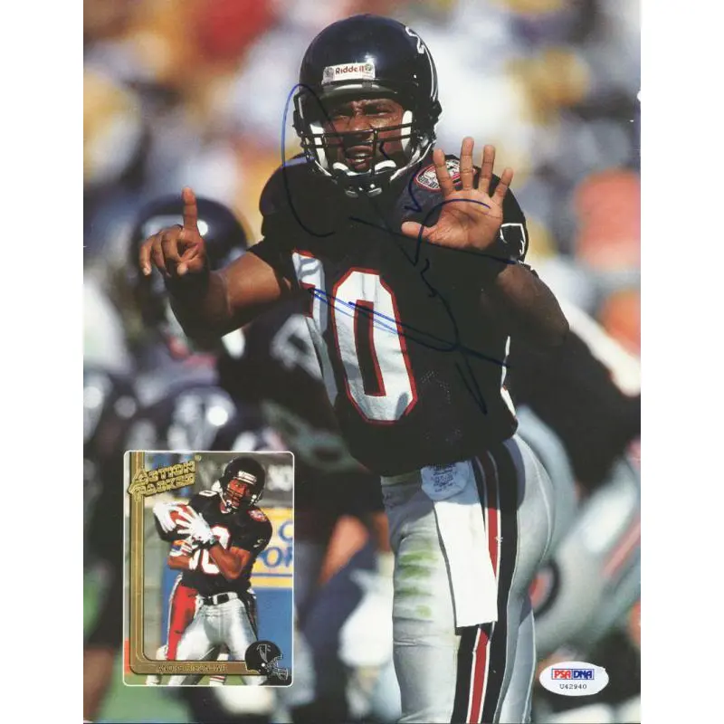 Falcons Andre Rison Authentic Signed Beckett Magazine Back Cover PSA/DNA #U42940