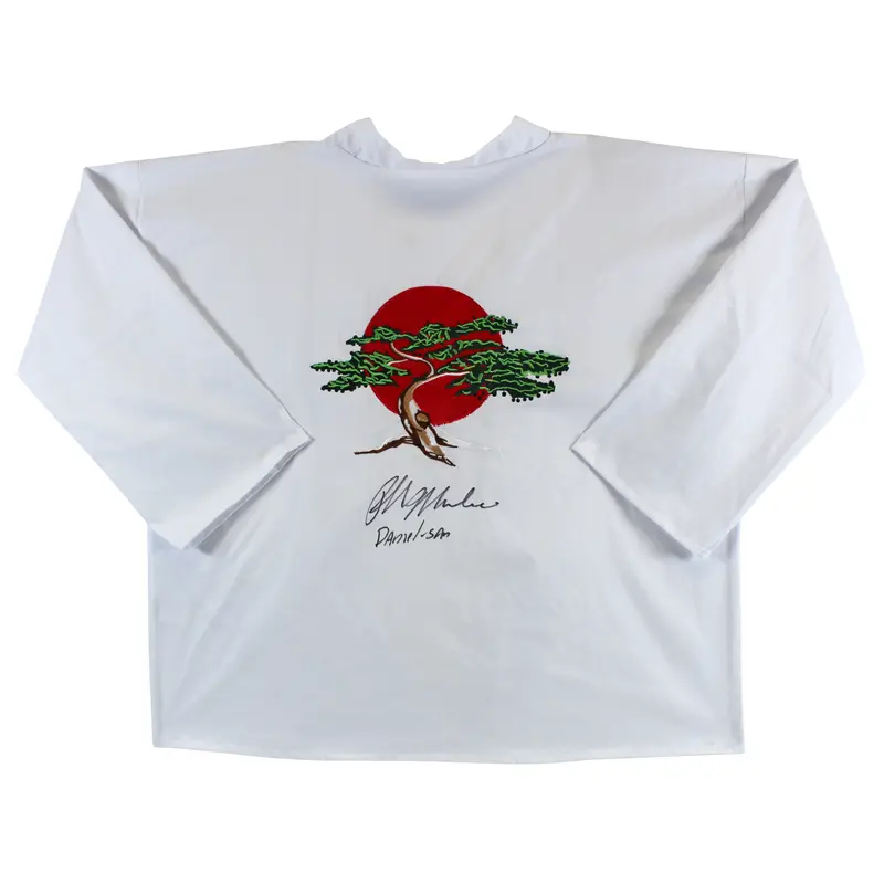 Ralph Macchio "Daniel San" Authentic Signed Karate Kid Daniel San Costume Gi BAS