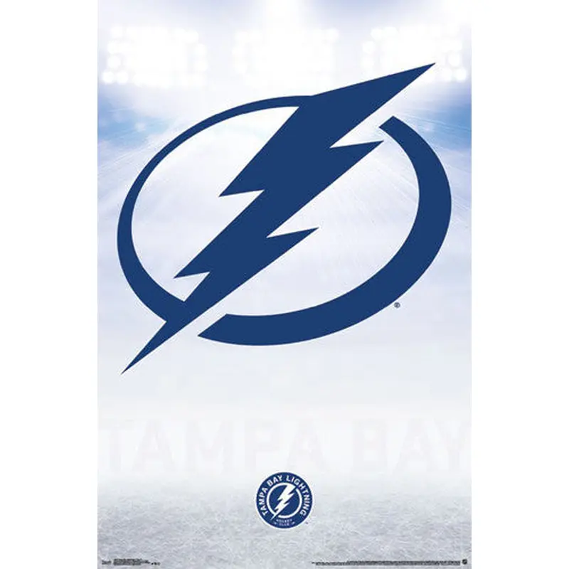 Tampa Bay Lightning Official NHL Hockey Team Logo Poster - Trends International