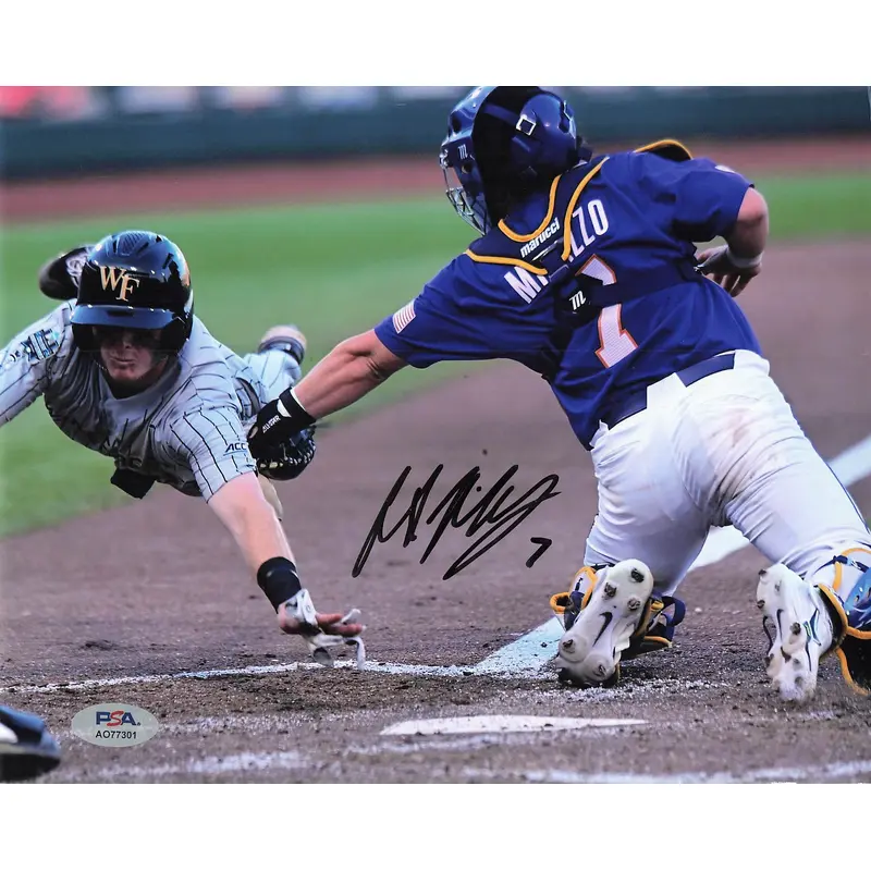 Alex Milazzo signed 8x10 photo PSA/DNA LSU Autographed