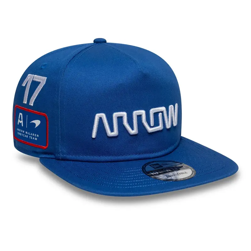 Arrow McLaren Indycar Kyle Larson Blue Golfer Adjustable Cap