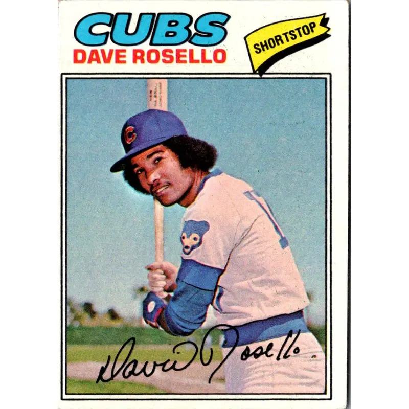 1977 Topps Dave Rosello #92