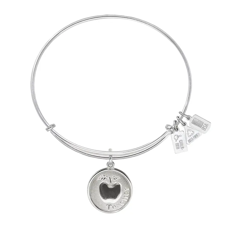 Teacher w/Apple Charm Bangle