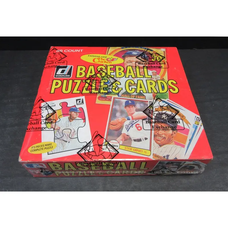 1982 Donruss Baseball Unopened Wax Box