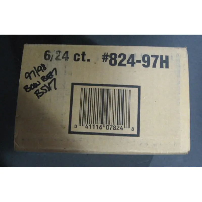 1997/98 Bowman's Best Basketball Case (Hobby) (6 Box)