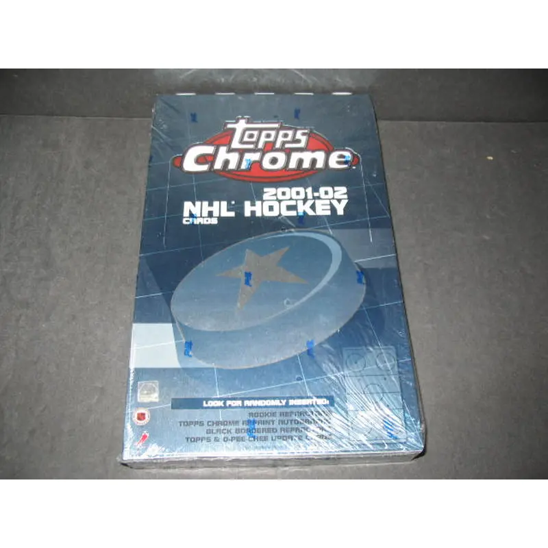 2001/02 Topps Chrome Hockey Box (Hobby)
